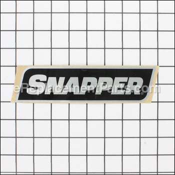 Decal, Snapper - 7104148YP:Snapper