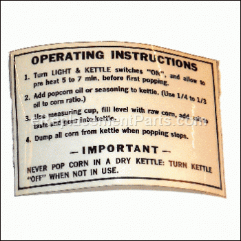 Sign-operating Instructions - 2M-Y1755:Star