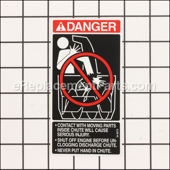 Decal-danger - 94-8079:Toro