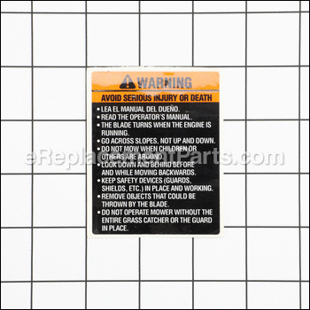 Warning Decal - 532161058:Weed Eater
