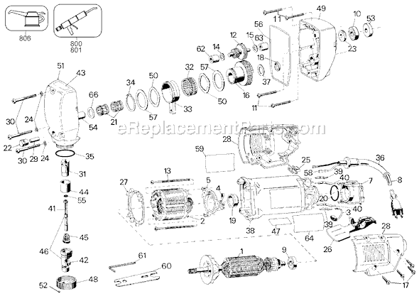Black and Decker 3251 Type 100 Nibbler Page A Diagram