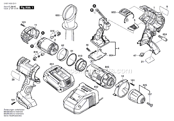Bosch 17618-01 (3601H59S10) 18V Litheon Brute Tough&trade Hammer Drill Driver Page A Diagram