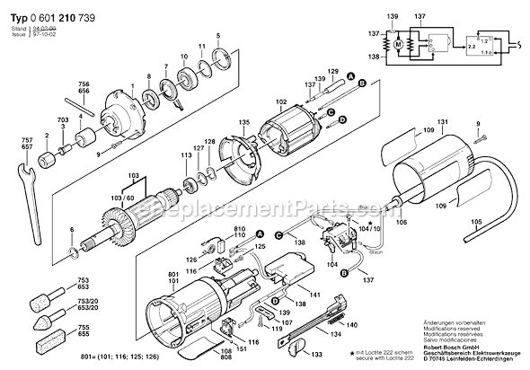 Bosch GGS27C (0601210739) Straight Grinder Page A Diagram