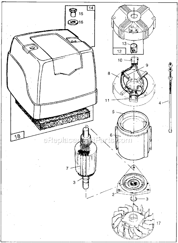 Briggs & Stratton 101120 Series Engine Page A Diagram