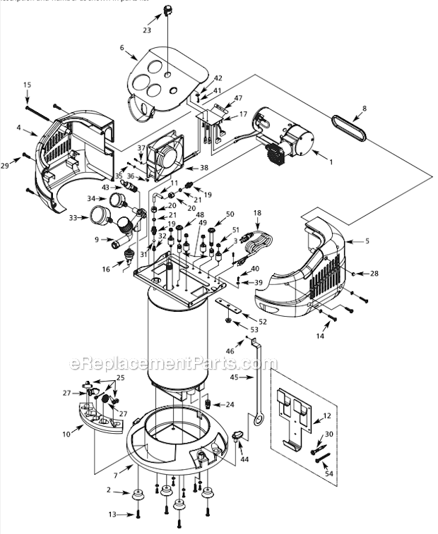 Campbell Hausfeld FP205100RB Portable Air Compressor Page A Diagram