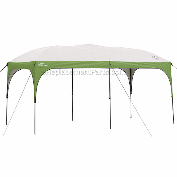Coleman 2000004412 Instant Canopy 16 Ft. X 8 Ft.- Shelter Page A Diagram