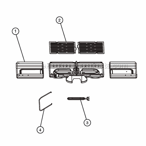Coleman 2000006920 FoldNGo Charcoal Grill Page A Diagram