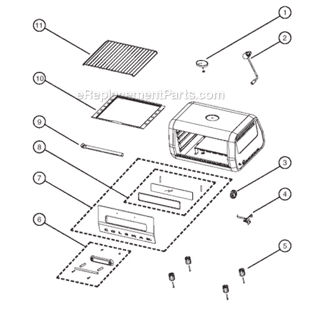 Coleman 9927-A50 Perfectflow Instastart Portable Oven Page A Diagram