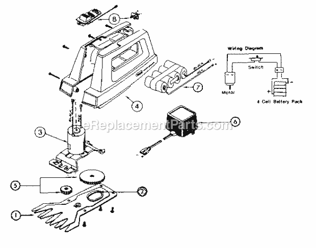 Craftsman 24085630 Trimmer Page A Diagram