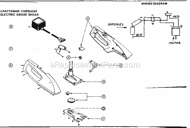 Craftsman 24085701 Trimmer Page A Diagram