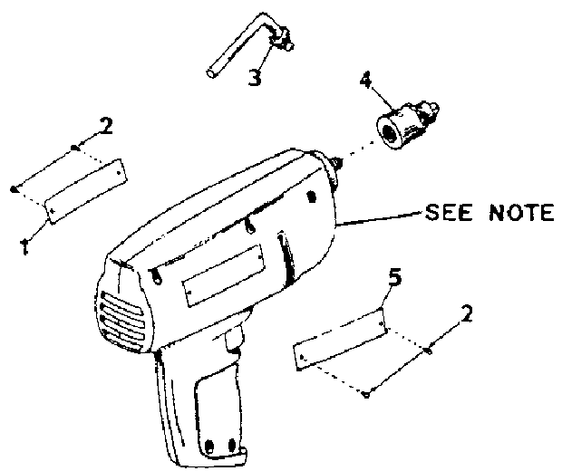 Craftsman 31511410 1/4 Inch Electric Drill Page A Diagram