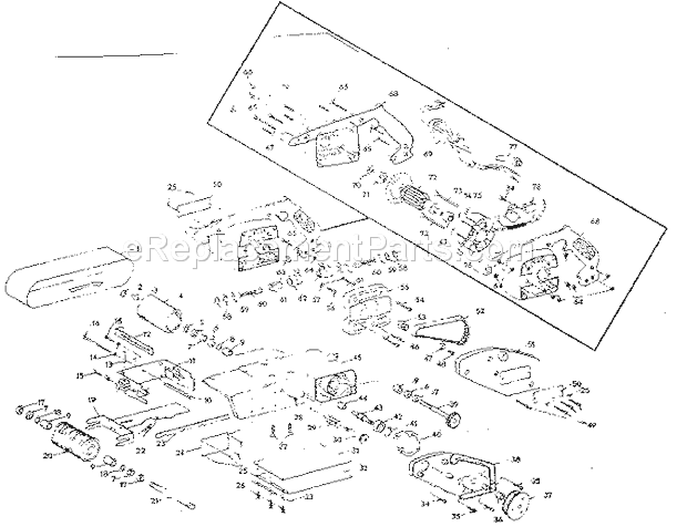 Craftsman 31511761 4 Inch Belt Sander Unit Parts Diagram