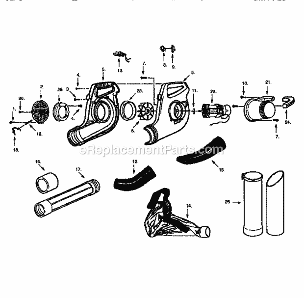 Craftsman 358798380 Blower Page A Diagram