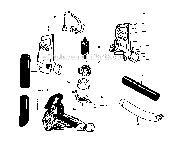 Craftsman 358799380 Blower Page A Diagram