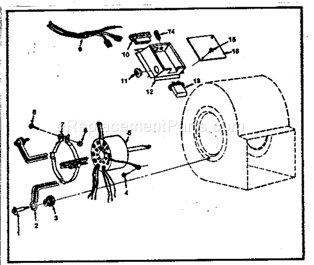 Craftsman 64-81845 Blower Page A Diagram