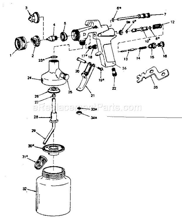 Craftsman 919156140 Spray With A Drip-free Cup Page A Diagram
