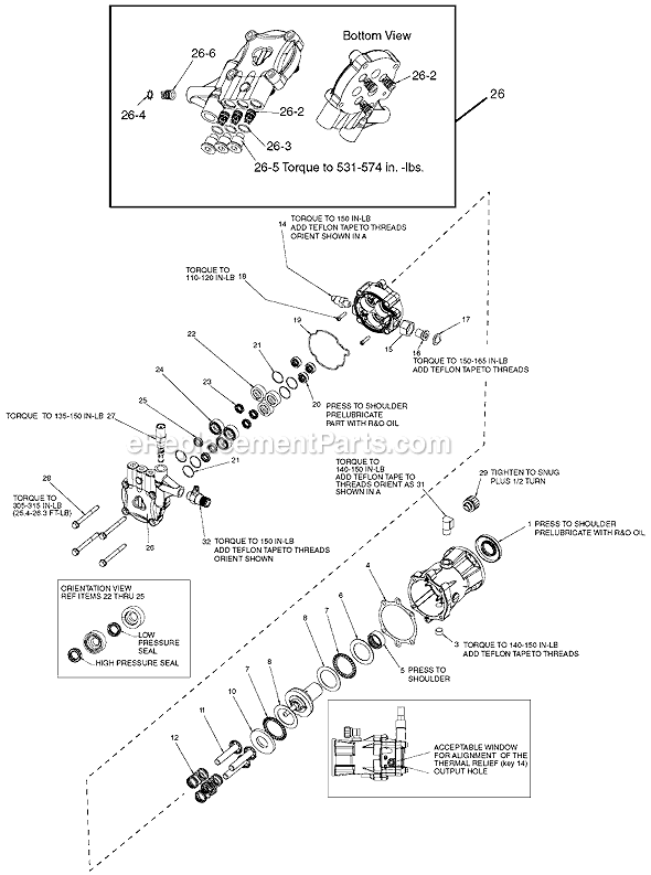 DeVilbiss 2020CWVB Type 1 Industrial Gas Pressure Washer Page A Diagram