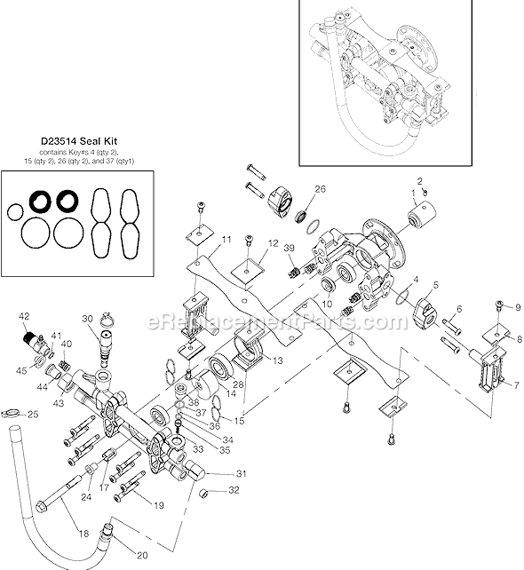DeVilbiss WVR2120 Type 0 Gas Pressure Washer Page A Diagram