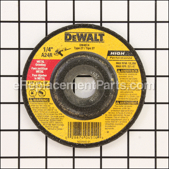 Grinding Wheel - 4 1/2 - DW4514:DeWALT