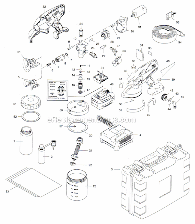 Graco 16N657 Airless TrueCoat Pro Page A Diagram