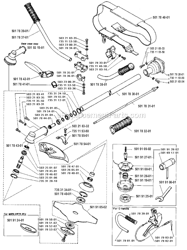 Husqvarna 24 R (1985-01) Line Trimmer Page A Diagram