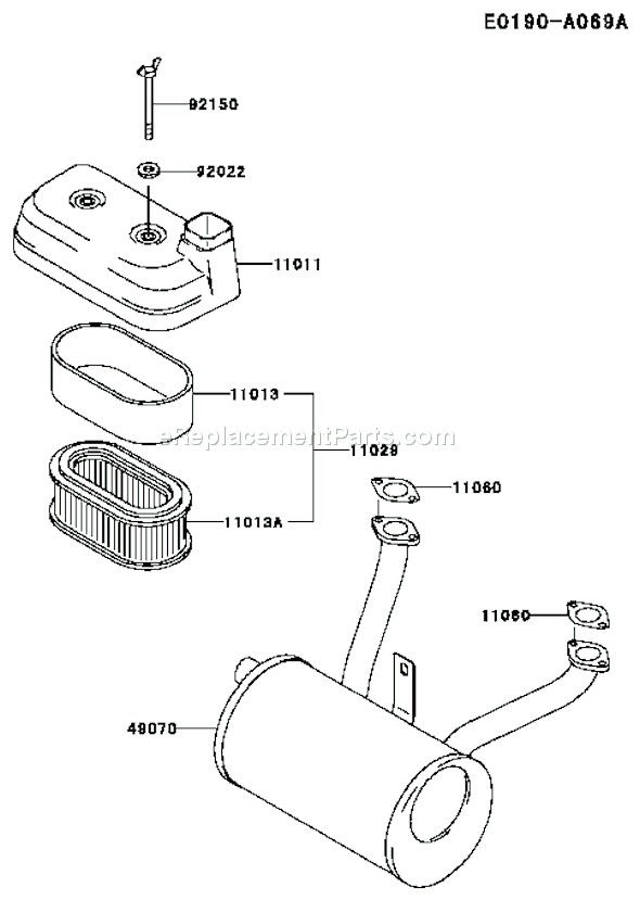 Kawasaki Fd590v Parts List And Diagram