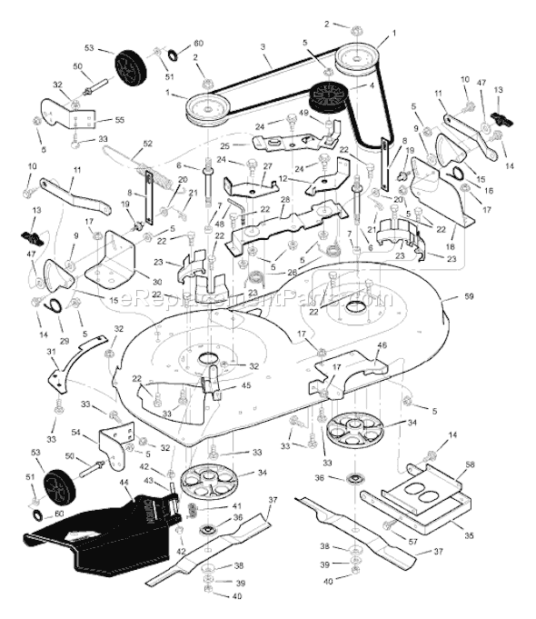 Murray 42509x92B (1999) 42" Lawn Tractor  schematics Page E