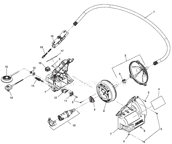 Ridgid Auto-Spin Sink Machine Page A Diagram