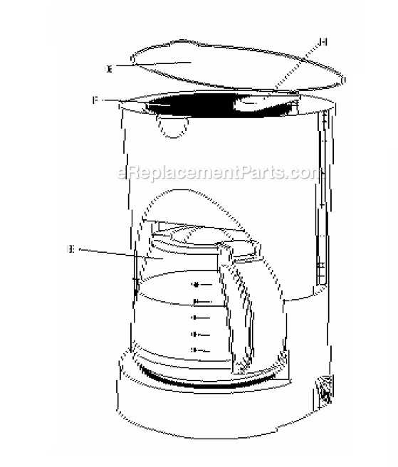 Sunbeam NS24 Coffee Maker Page A Diagram
