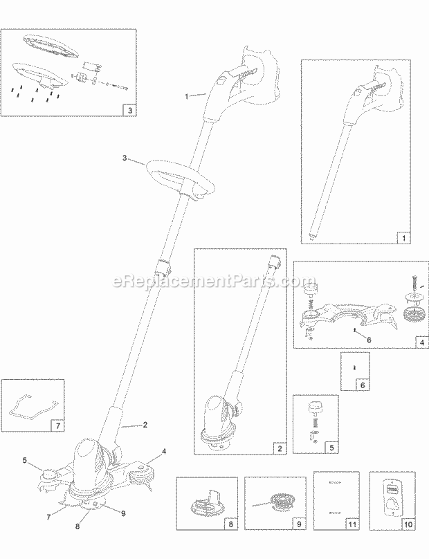 Toro 51487AT (315000001 - 315999999) 12in Cordless Single-Line Trimmer 12In_Cordless_Single-Line_Trimmer_Assembly Diagram