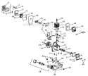 Engine Assembly Diagram and Parts List for A-HB-25150-C  Airstream Leaf Blower / Vacuum