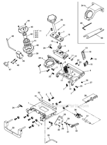 Page A Diagram and Parts List for BAB1590 Version 1 Alpha Sander Polisher