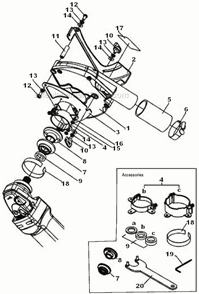 Part Location Diagram of 500024 Alpha Hex. Wrench
