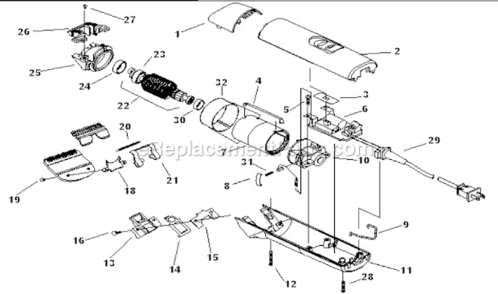 Page A Diagram and Parts List for AGC2 22330 Andis Clipper Trimmer