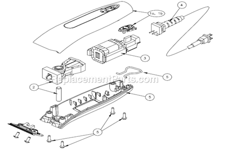 Page A Diagram and Parts List for PMT2  Andis Clipper Trimmer