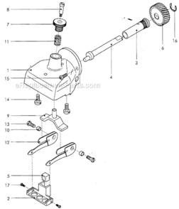 Page A Diagram and Parts List for RC  Andis Clipper Trimmer