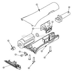 Page A Diagram and Parts List for SCT  Andis Clipper Trimmer