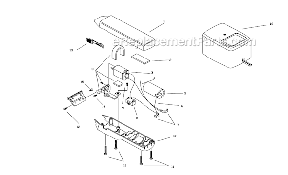 Page A Diagram and Parts List for D-2  Andis Clipper Trimmer
