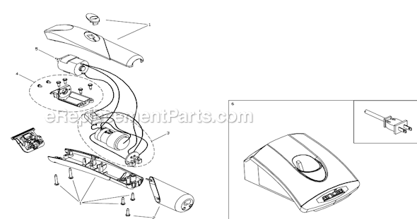 Page A Diagram and Parts List for D-5  Andis Clipper Trimmer