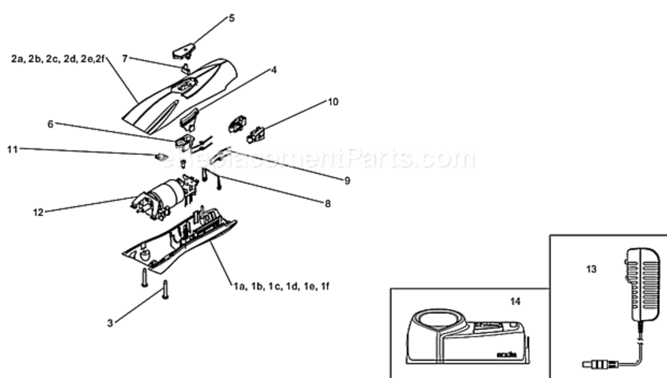 Adjustable_Blade_Lime_Green_105_Oz Diagram and Parts List for RBC 68065 Andis Clipper Trimmer