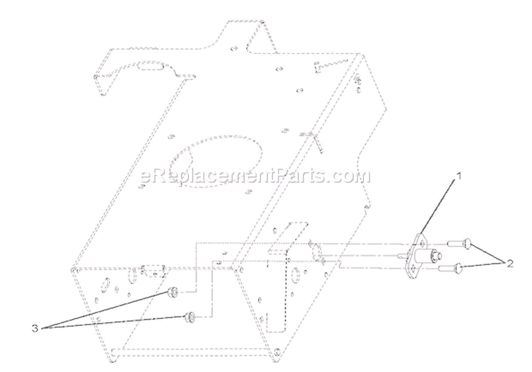 Brake Diagram and Parts List for 911371 000101 Ariens Lawn Mower