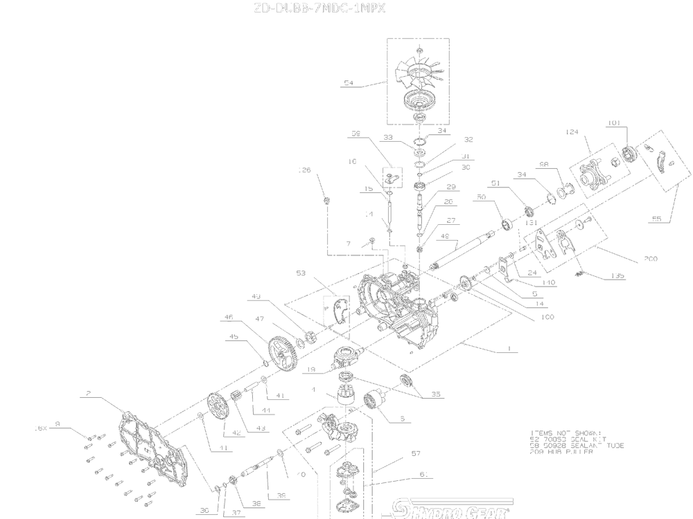 09499900 - Ezt Series Diagram and Parts List for 918027 035000 + Ariens Lawn Tractor
