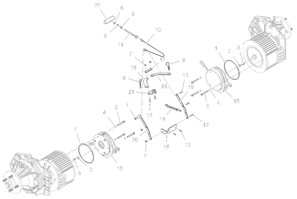 Brake Diagram and Parts List for 998302 000500 - 000999 Ariens Lawn Tractor