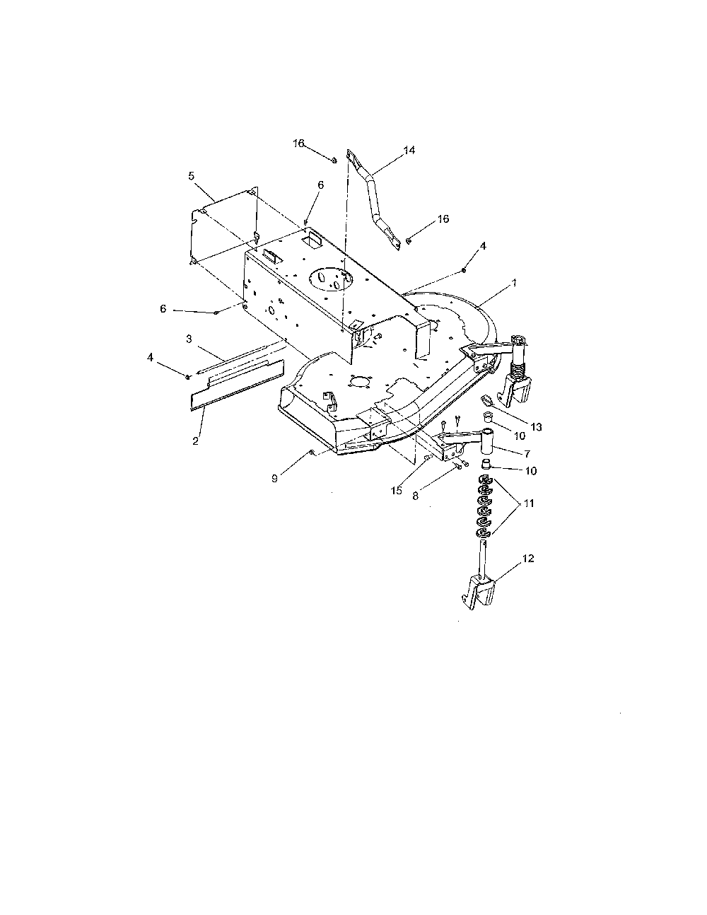Frame/front caster Diagram and Parts List for 91140300 101-1999 Ariens Lawn Mower