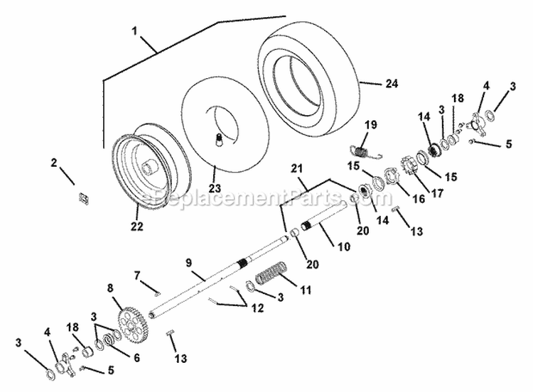 Speed Selector And Frame Diagram and Parts List for 926103 000279 Ariens Snow Blower