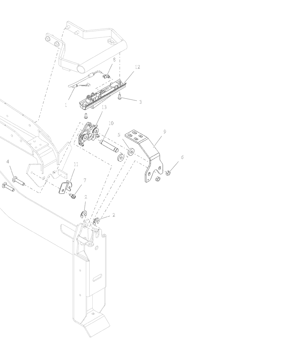 Handle Assembly (Continued) Diagram and Parts List for 897003 001000 + Ariens Miscellaneous