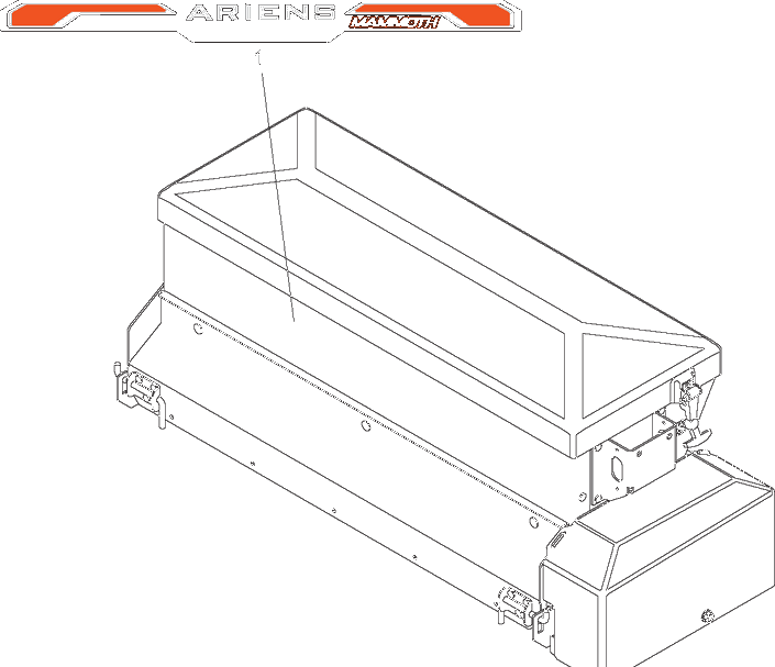 Decal Diagram and Parts List for 851006 000101 Ariens Lawn Tractor Accessories
