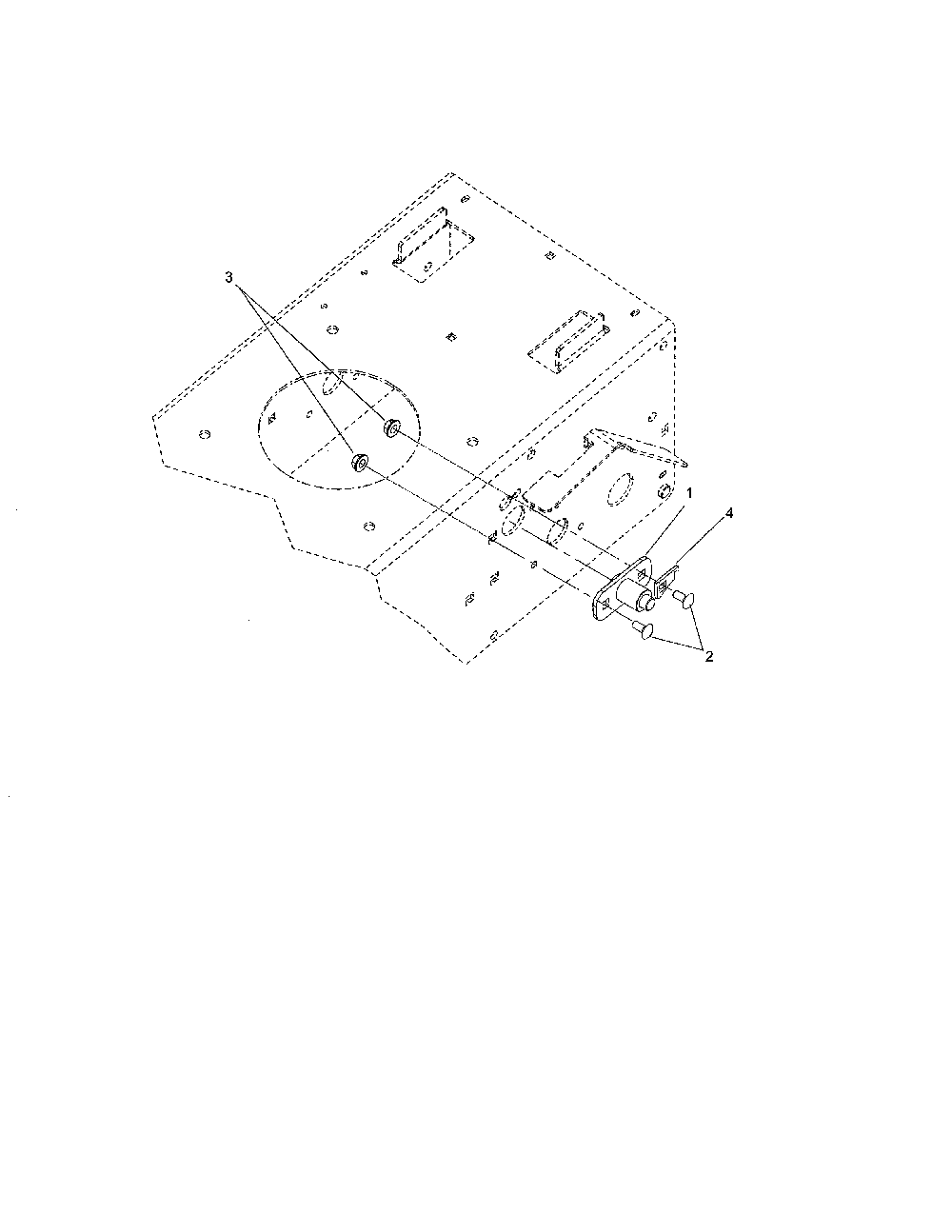 Brake Diagram and Parts List for 91140300 101-1999 Ariens Lawn Mower