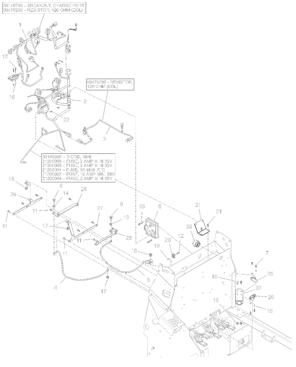 Electrical - Rd Diagram and Parts List for 998304 001000 + Ariens Lawn Tractor