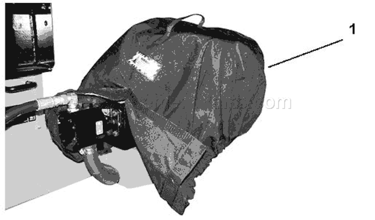 Accessories - Engine Cover Kit Diagram and Parts List for 917001 004000 Ariens Log Splitter